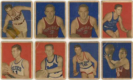 1948 Bowman Basketball Collection (49) Including Hall of Famers